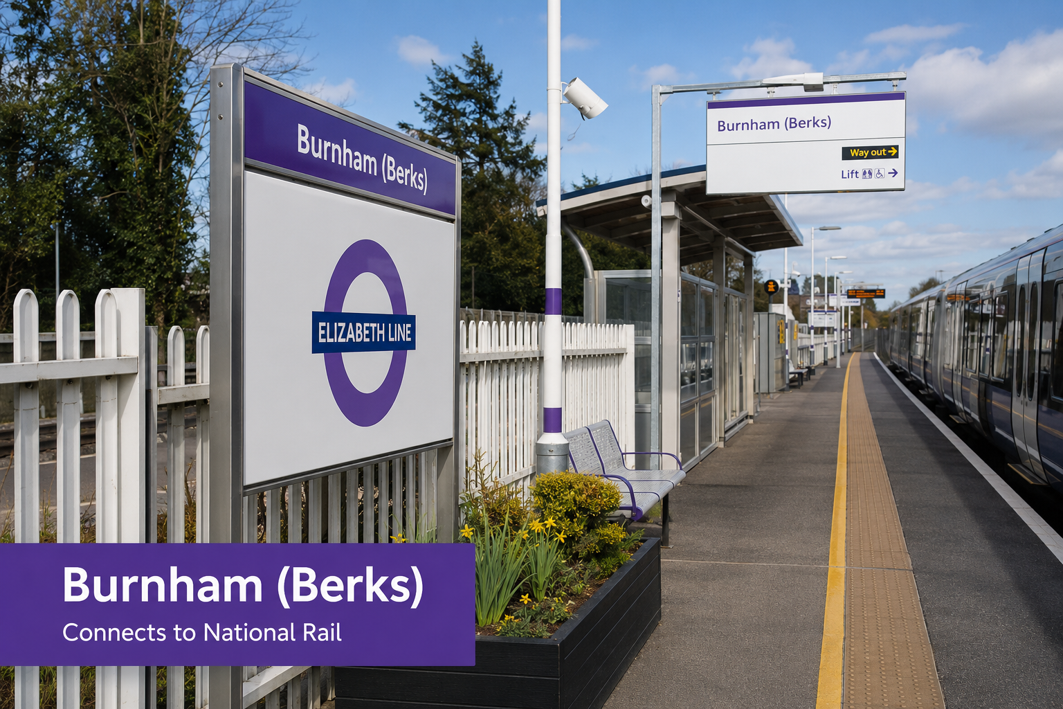Burnham station, Berkshire