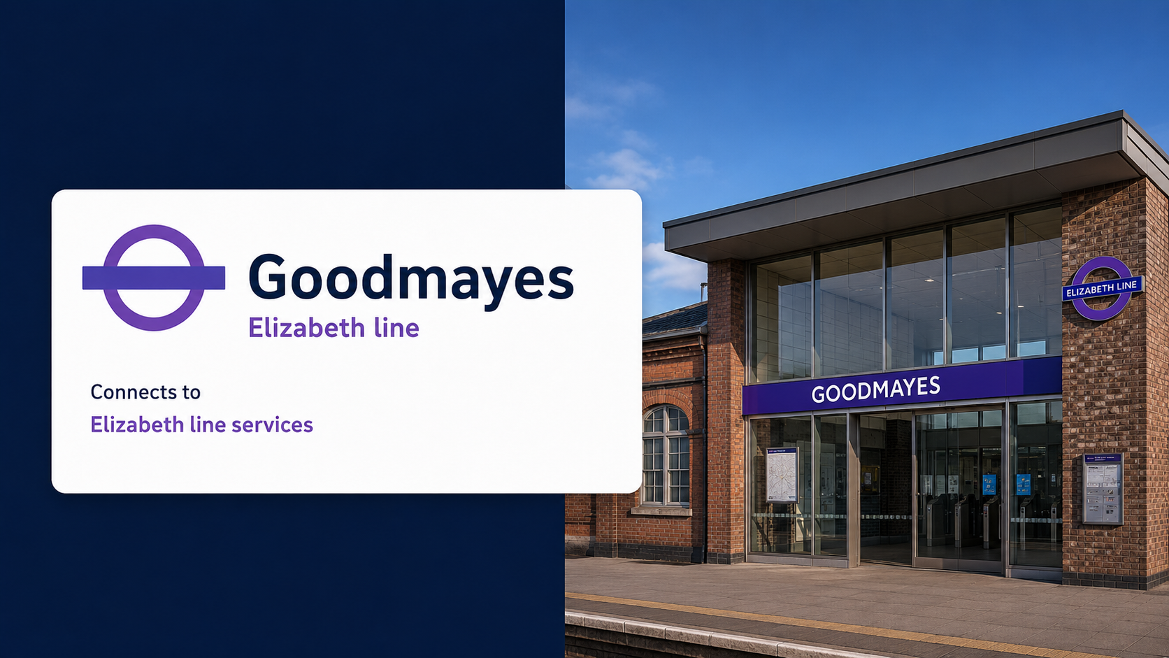 Goodmayes Elizabeth line station