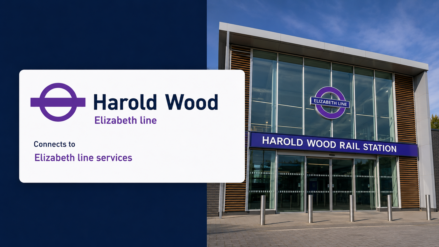 Harold Wood Elizabeth line station